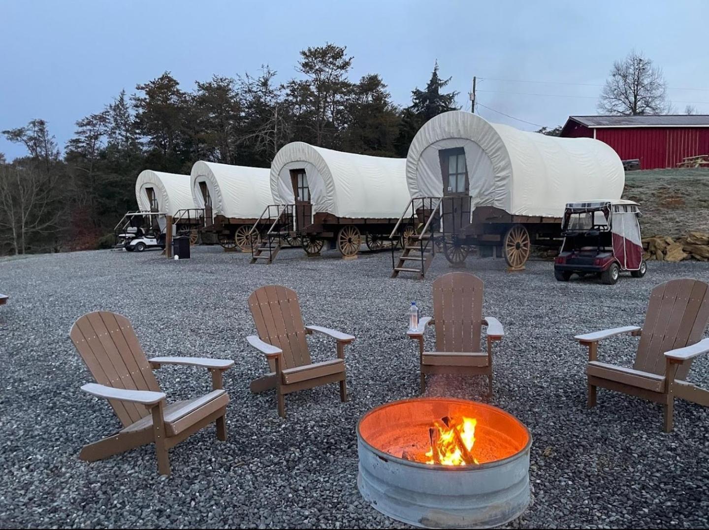 Smoky Hollow Outdoor Resort Covered Wagon Sevierville Esterno foto